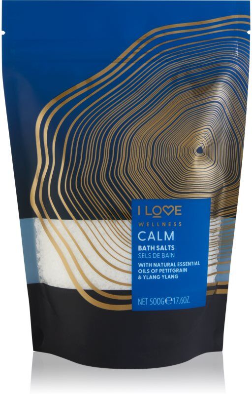 I Love Wellness Calm bath salt for relaxation 500 g