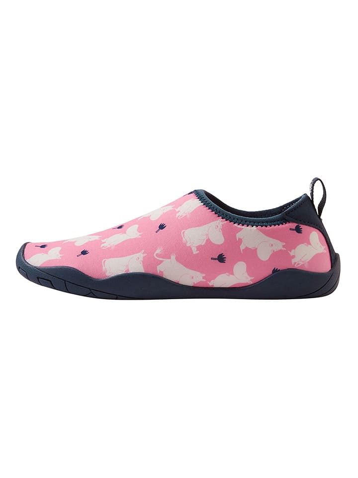 Reima Badeschuhe "Moomin Lean" in Rosa/ Dunkelblau - 23