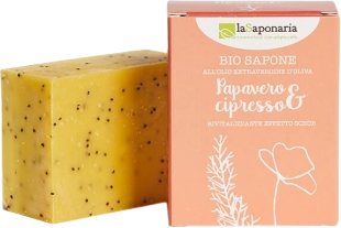 La Saponaria Poppy and Cypress Soap 100 gr