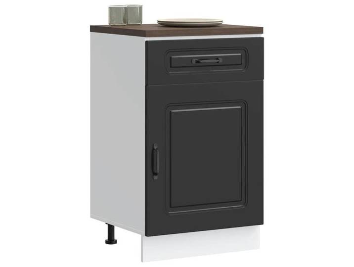 “Rabais Armoire cuisine/ Armoire de cuisine - VIDAXL - Kalmar noir - bois d'ingénierie Août97073