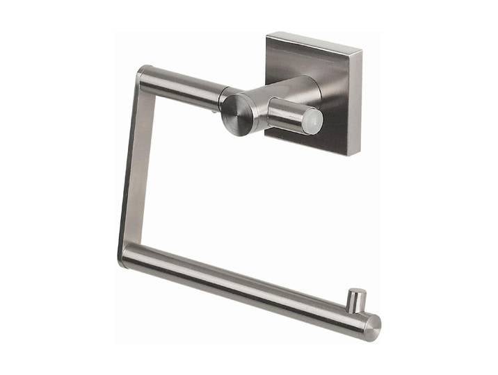 Toilettenpapierhalter SPIRELLA ohne Deckel NYO-STEEL , silber (silberfarben), B:14cm, Edelstahl, Toilettenpapierhalter, Toilettenpapierhalter