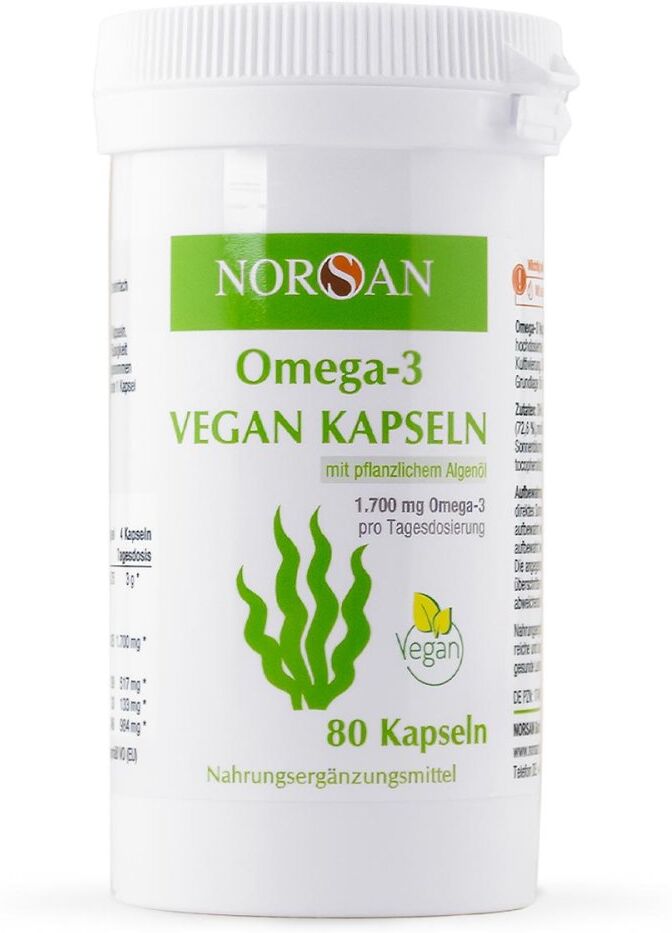 Norsan Omega-3 Algenöl Kapseln vegan
