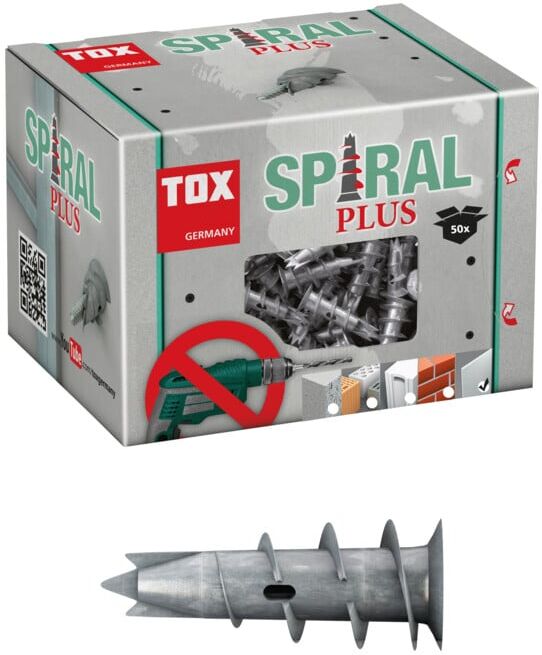 Bouchon en placoplâtre TOX Spiral Plus 37 (068100021)