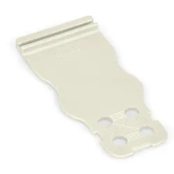 Wago 831-505 Zugentlastungsplatte,für Feder- und Stiftleisten,30 mm breit,lichtgrau 831505  - 24 Stück
