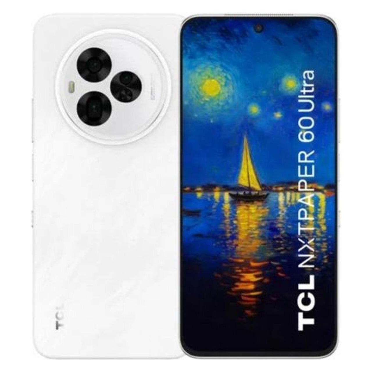 TCL NxtPaper 60 Ultra (512 GB, Lunar White, 7.20", Dual SIM, 5G) (T951K1-2BLCA112-1)