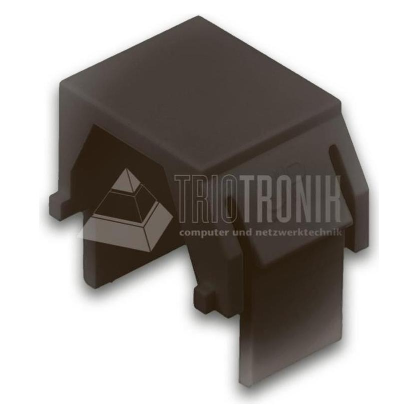 Wirewin WKS Blindeinsatz für Keystoneauslässe, schwarz Keystone System (Blindmodul) (WKS BLINDEINSATZ SW)