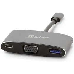 LMP USB-C 3.1 zu VGA&USB3.0 Adapter (VGA), Video Adapter, Schwarz