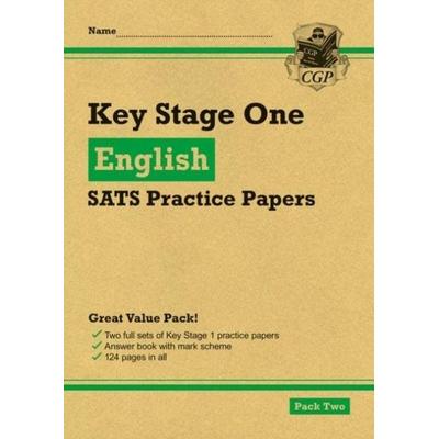 KS1 English SATS Practice Papers: Pack 2 (for end of year assessments), Taschenbuch von Cgp Books, CGP Books, 978-1-78908-101-5
