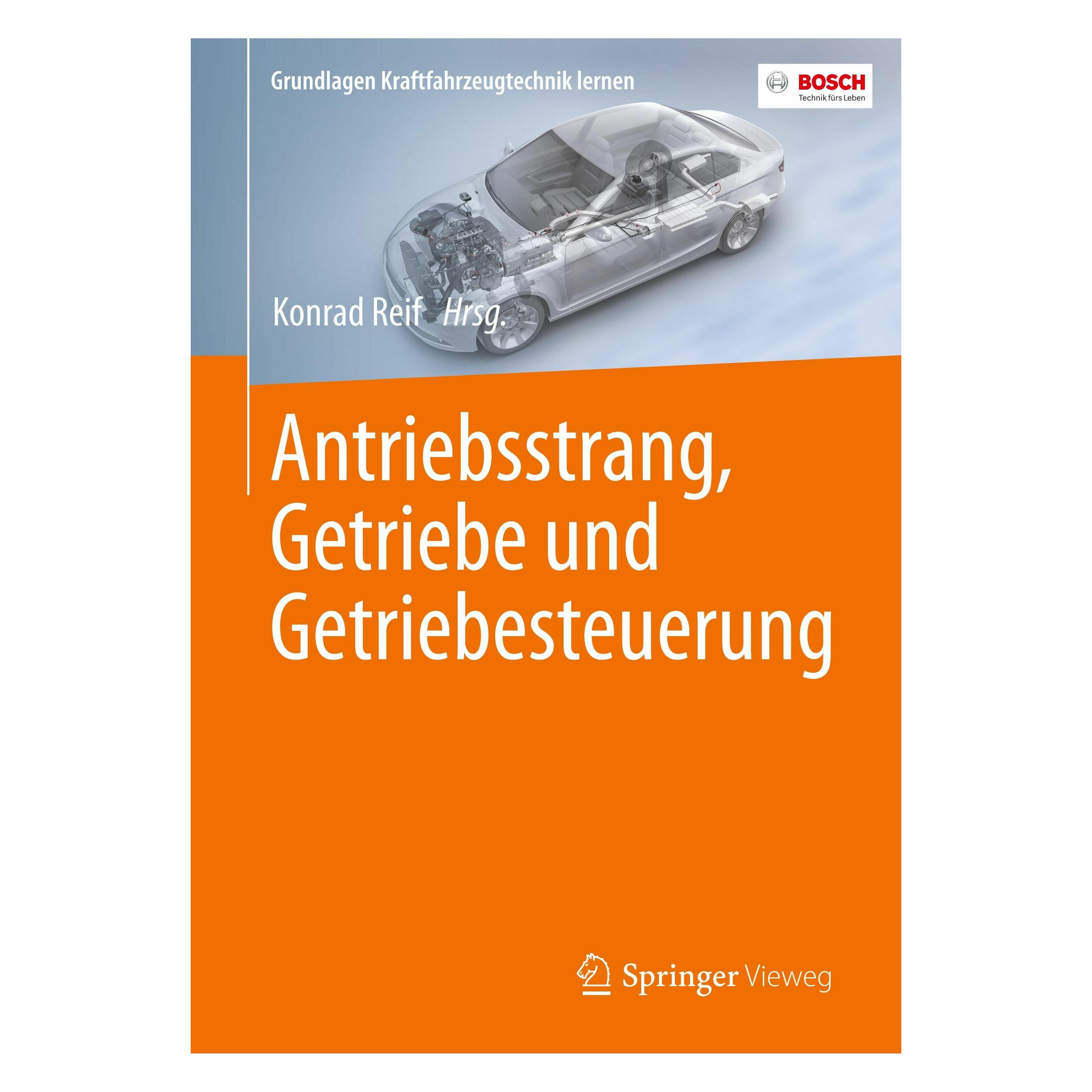 Springer Antriebsstrang, Getriebe und Getriebesteuerung (Deutsch, Softcover, Konrad Reif) (7374488)