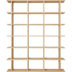 Kona Bücherregal 170 x 210 cm, Eiche natur