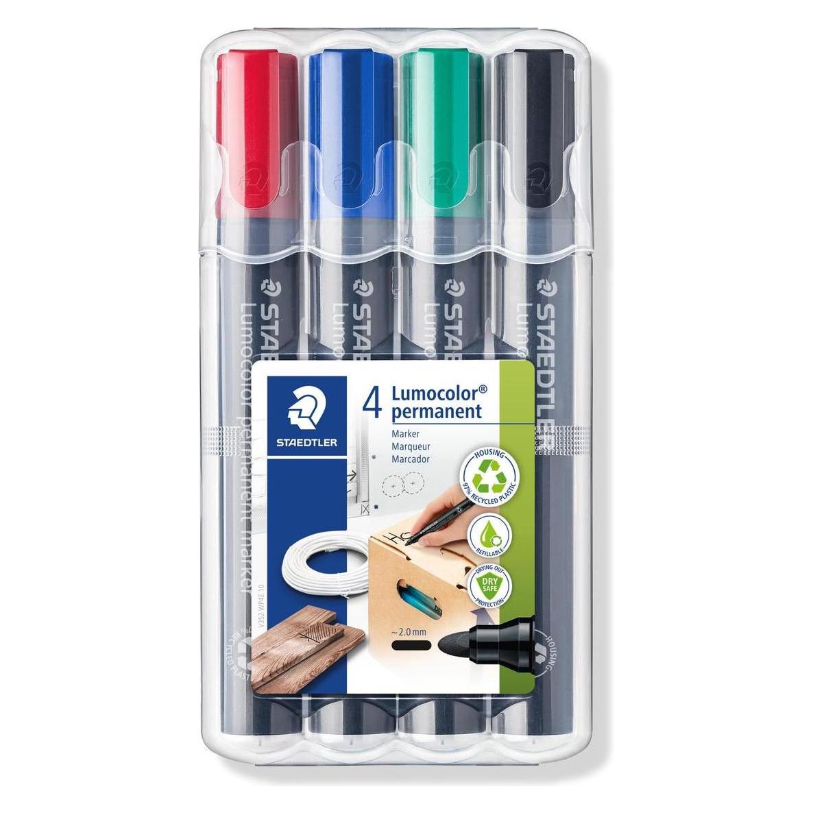 Staedtler 352 Marker Lumocolor perm. 4St (4x) (352 WP4)
