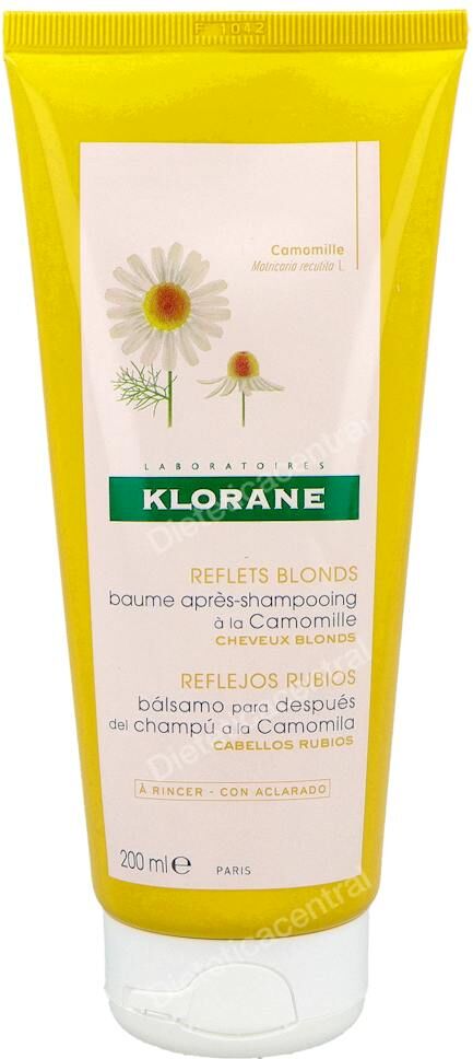 Klorane balsamo reflejos dorados camomila 200ml.