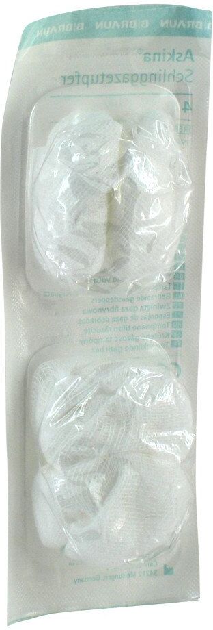 Askina Schlinggazetupfer pflaumengr.steril 4stk