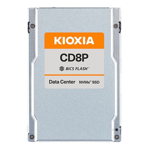 7.68TB KIOXIA CD8P-R, 2.5 Zoll, U.2 PCIe 5.0 x4, NVMe, SIE