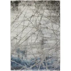 Webteppich Manchester 4 Blau/Grauc ca. 200x290cm