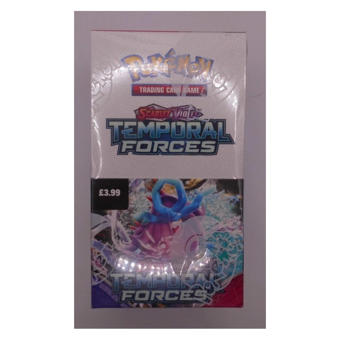 Pokémon Pokemon TCG: Scarlet & Violet Temporal Forces - Half Booster Box (18packs) (Englisch, Booster Display) (5060705220719)
