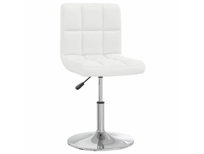 ZENCORE@ Chaises à manger - Entretien facile - lot de 4 - blanc similicuir - 110 kg par siège（7824)