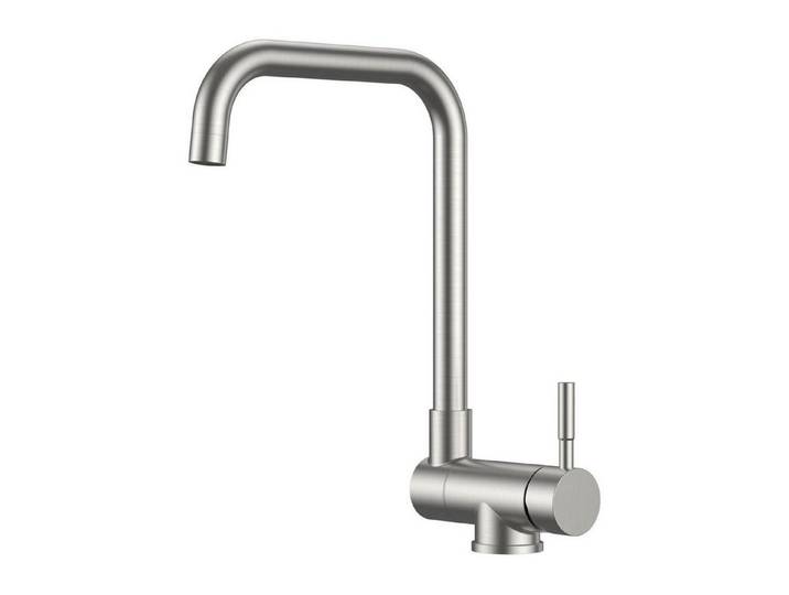 LuxusKollektion Spültischarmatur Küchenarmatur L-Form 360° schwenkbar klappbar (1-St)