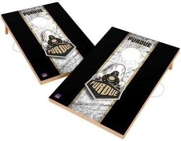 Skip's Garage Vintage Purdue University Boilermakers 2x4 Tailgate Cornhole Boards