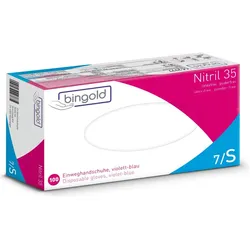 Bingold, Schutzhandschuhe, Nitril 35 (S)