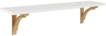 Kate and Laurel Corblynd Traditional Wood Wall Shelf