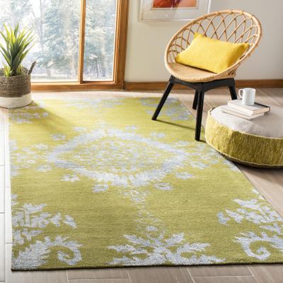 SAFAVIEH Hand-knotted Stone Wash Bengu Modern Wool Rug