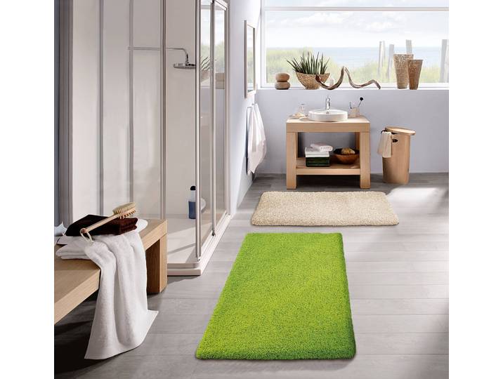 Tapis de bain Seattle 70 x 120cm Vert/Vert pomme
