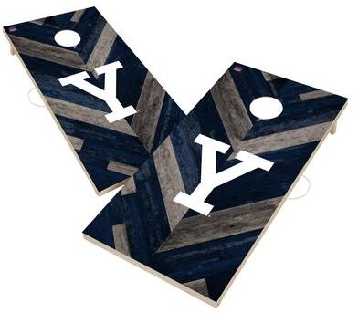 Skip's Garage Yale University Bulldogs Cornhole Board Set
