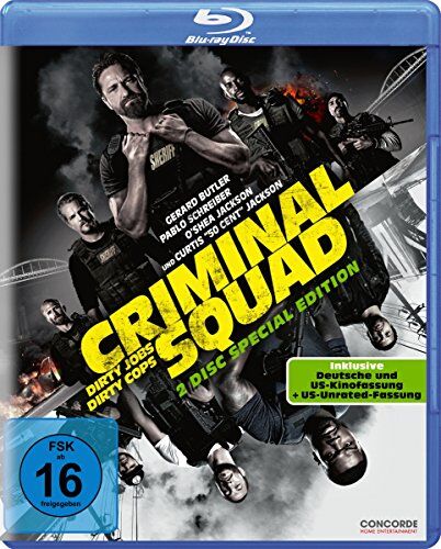 Christian Gudegast - Criminal Squad (2-Disc-Blu-ray incl. dt. und US-Kinofassung & US Unrated Fassung) [Blu-ray] - Preis vom 14.10.2026 23:07:16 h