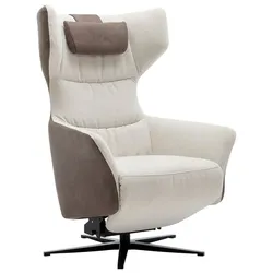 MAISON Relaxsessel Laredo Stoff Beige Natur