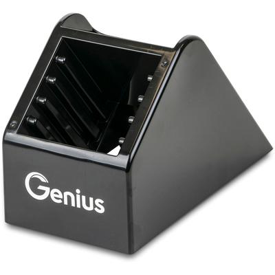 Zubehöraufbewahrungsständer GENIUS "Nicer Dicer Speed", schwarz, B:12,8cm H:16cm, Kunststoff, Geschirrständer, zum platzsparenden Verstauen des Nicer Dicer Speed inkl. Zubehör