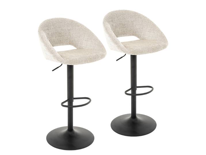 Barstuhl Piyan 2er-Set 52 x 89 x 49cm