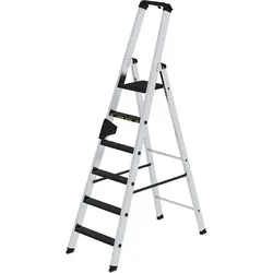 Munk Stufen-Stehleiter 250 kg einseitig begehbar mit clip-step R13 - 042706