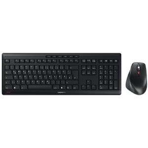 CHERRY Tastatur Stream Desktop Comfort JD-8550DE-2, mit Funkmaus, schwarz