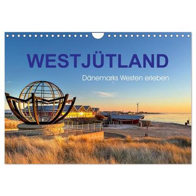 Westjütland - Dänemarks Westen erleben (Wandkalender 2026 DIN A4 quer), CALVENDO Monatskalender