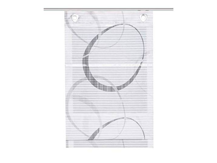 Home Fashion Magnetrollo Querstreifen Digitaldruck Vitus, GRAU, 130 X 100 cm, 89100-307 GRAU 130x100 cm