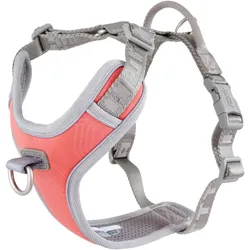 Hurtta Venture No-Pull sele 60-80 cm, Coral (Hund), Halsband + Leine