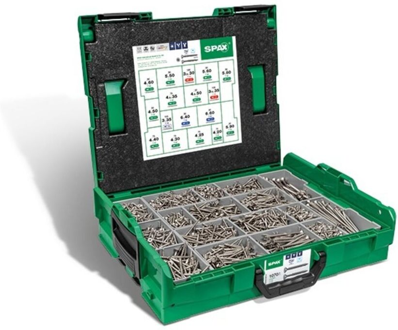 Spax Montagekoffer L-BOXX 10 70 Stück A2 (5000009165019)