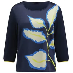 Blusen-Shirt Peter Hahn blau, 50