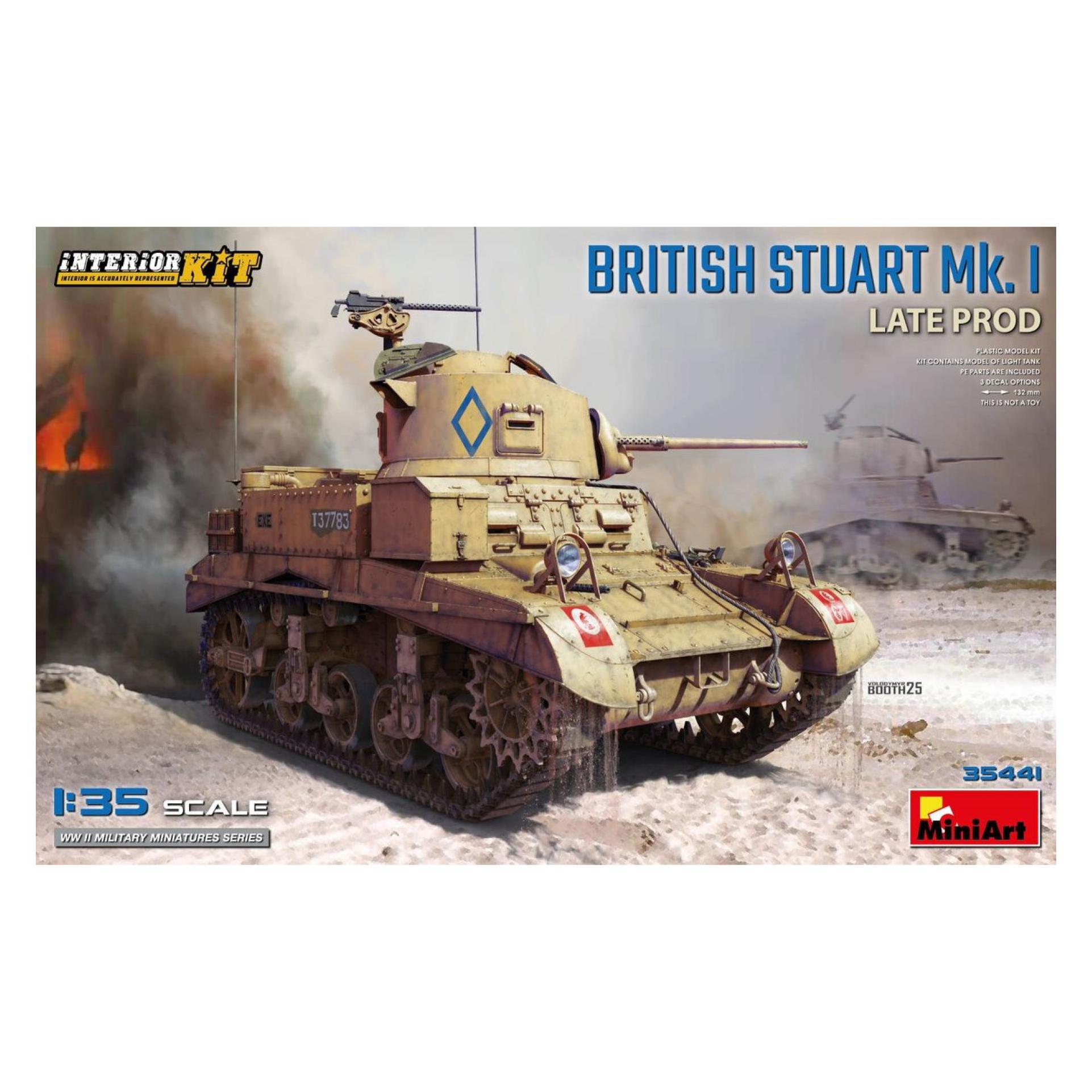 Other 1:35 Brit.Stuart Mk.I L.Prod.InteriorKit (550035441)