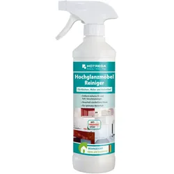 Hotrega Hochglanzmöbel Reiniger 500ml Flasche für Küchen , Wohnmöbel , Badmöbel