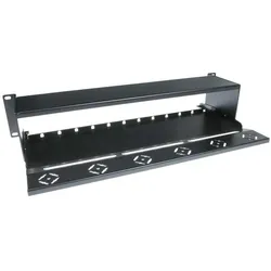 ACT Fiber panel High Density 2HE voor 12 MTP«-MPO cassettes / keystone adapterplates, Server Zubehör, Schwarz