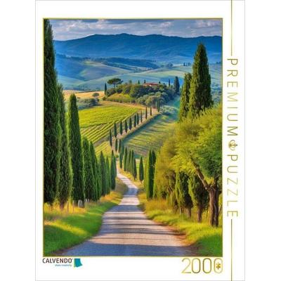 CALVENDO Puzzle Mediterrane Gelassenheit in den Reben | 2000 Teile Lege-Größe 90 × 67 cm Foto-Puzzle für glückliche Stunden, von , Calvendo Puzzle