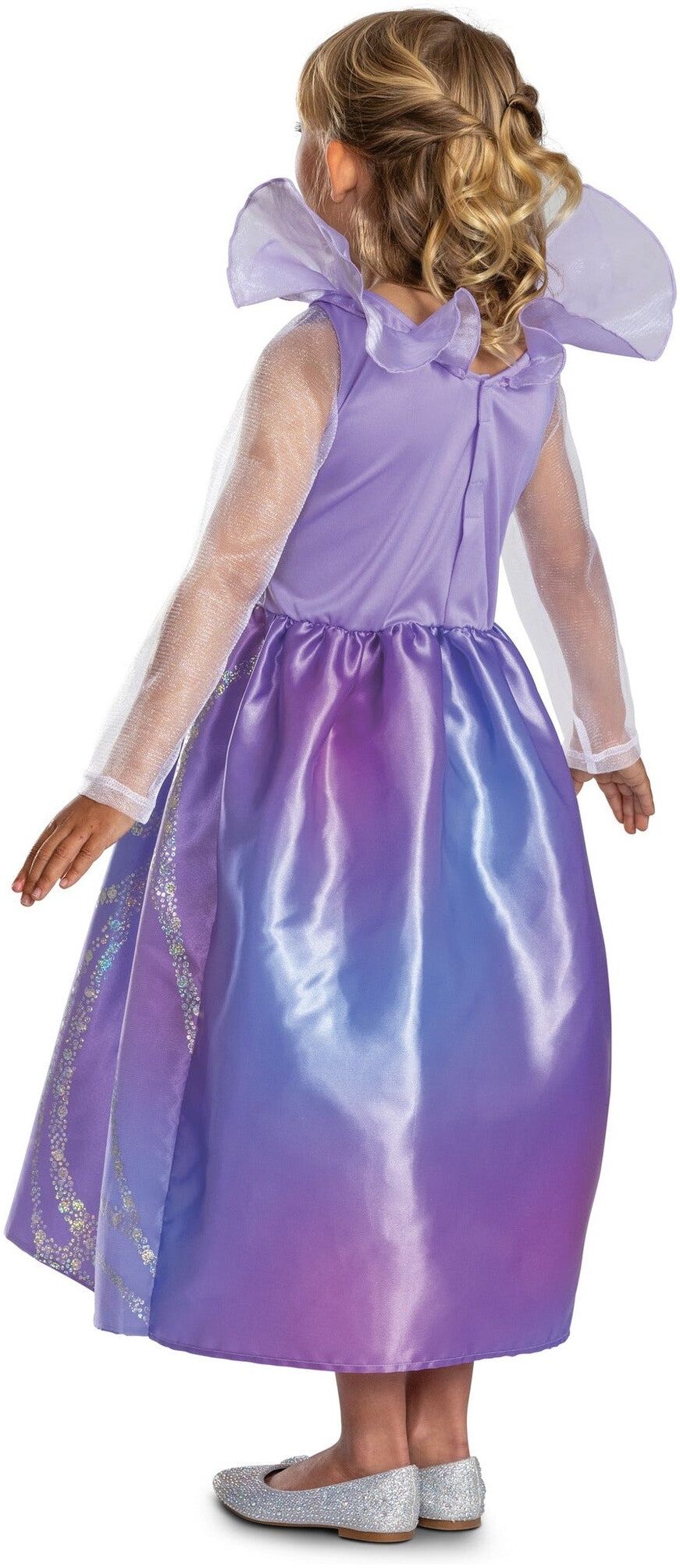Wicked: For Good Glinda For Good Classic Costume for 9-10 Years, Officially Licensed Disguise Costume, Purple, Blue and Pink