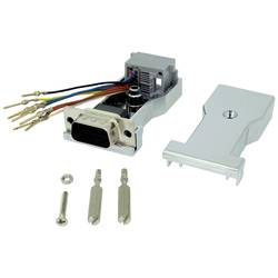 ROLINE DB9 Stecker-RJ45 Buchse 8P/8C 8Ltg., silberfarben 12.03.7524