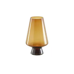 HOME STORY Vase   ¦ braun ¦ Glas ¦ Maße (cm): H: 26  Ø: 16.0