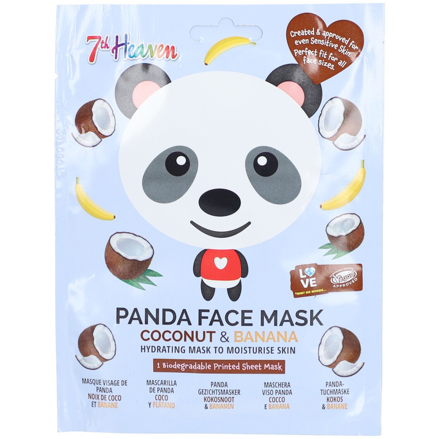 Face Food Panda Sheet Mask Btl 1 St Nicht relevant