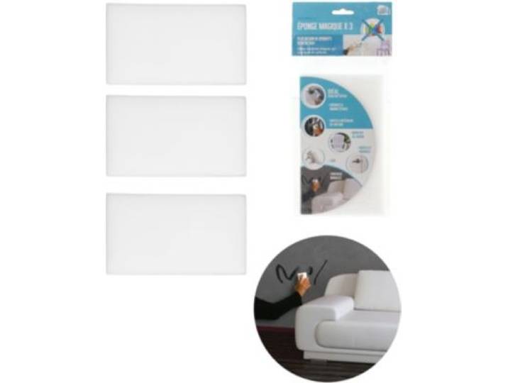 Je Cherche Une Idee - Eponge Magique Me2138 - Lot De 3