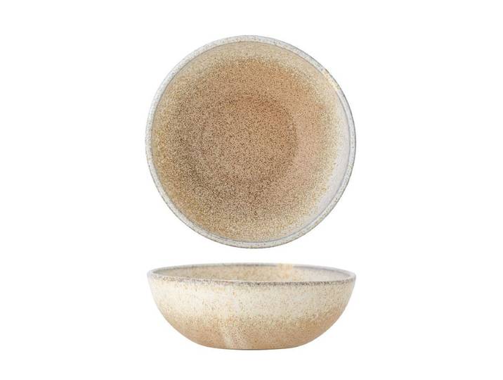 Schale Épure – aus Steingut gerfertigt - Reaktivglasur - Natur - Luxusbetten24