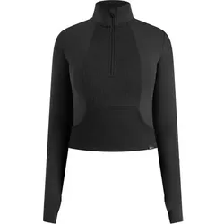 SMILODOX Sweater Half Zip Naveya, Größe L in Schwarz Schwarz